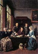 Jan Josef Horemans the Elder Marriage Contract oil painting reproduction